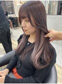 ピンク/インナーカラー/インナーピンクベージュ