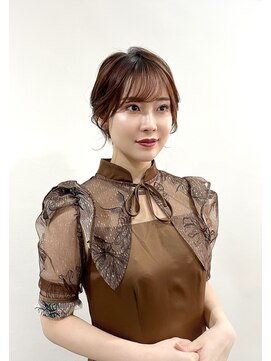ヘアセット&メイク専門店 カスミ(Kasumi) シニヨンスタイル