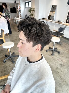 ザ オーダー(THE ORDER) スパイキーショートツイストスパイラルパーマ短髪パーマ