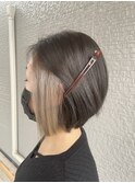 ☆インナーカラー×ホワイトベージュ☆