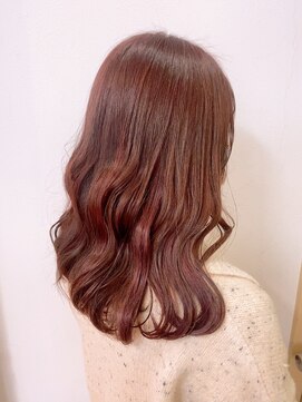 オーブ ヘアー リリー 博多2号店(AUBE HAIR lily) つやつやピンクブラウン