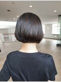 パツッとボブ/ショートカット/ショートヘア/20代/30代/40代