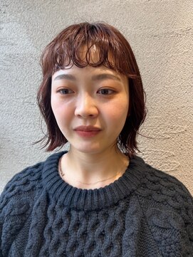 サロンアオ(salon ao) salon ao 前髪クシュっとボブ