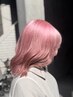 【人気No.2】カット＋ケアブリーチWカラー￥12,500