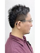 松本平太郎美容室 大宮店&nbsp;メンズ×アップバング/30代40代50代60代