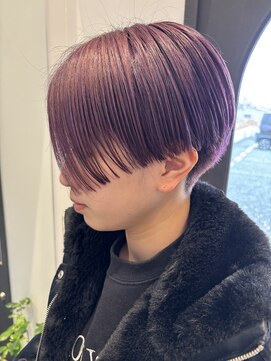 トゥリル(trueal) ハンサムショート　ラベンダーカラー