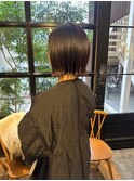 外ハネボブ/切りっぱなしボブ/ぱつっとボブ