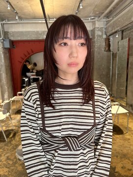 ハマモト ウルフレイヤーカット