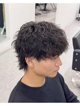 ブライト(BRIGHT) マッシュウルフツイストスパイラルパーマ