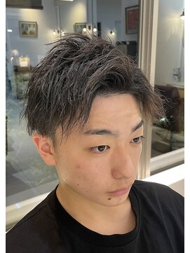 オレンジポップ 流山おおたかの森店(ORANGE POP) ツイストパーマアップバング