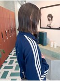 イメチェン/ホワイトブロンド/外ハネボブ/美髪/栄/矢場町h19