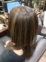キャラ 池袋本店(CHARA) ふんわり抜け感大人ハイライトカラー◎【池袋/白髪ぼかし】