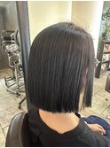 ヘナで染めていても出来る縮毛矯正２（エアーストレート）