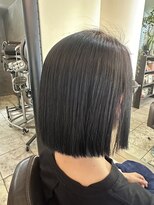 クライブ ヘアー 千葉中央店(CRiB hair) ヘナで染めていても出来る縮毛矯正2(エアーストレート)