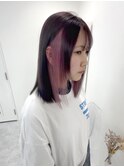 《sheer /稲葉》#ケアブリーチ#イヤリングカラー#ピンクカラー
