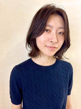 イーストハムネオ(EAST HAM NEO) くびれミディ/顔周りレイヤー/似合わせ/ナチュラルブラウン