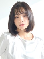 ラフィス ヘアーコロナ 河原町店(La fith hair corona) 【La fith】暗髪カラー×シースルーバング