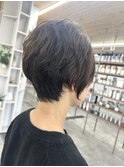 癖毛をオシャレに!ショートスタイル
