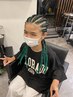 コーンロウ 8本まで ￥8800～