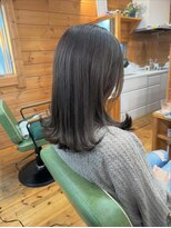 ボンド 新鎌ヶ谷店(BOND)&nbsp;透明感抜群のオーガニッククリアグレージュ☆