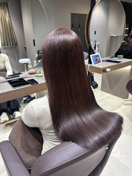 ショコラ アン 横須賀中央 冬の艶髪◎チョコレートブラウンロング