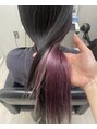 アンティーカ バイ エレノア(Antica by eleanor)&nbsp;暖色インナーカラーかわいいです！！