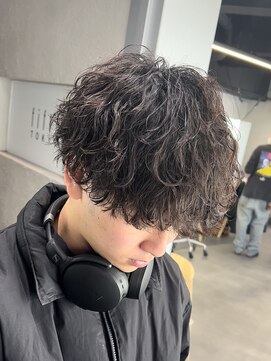 フィフス トウキョウ (fifth TOKYO) シャドウパーマツイストスパイラルパーマ波巻きパーマメンズヘア