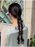 ヘアセット/ヘアアレンジ/結婚式お呼ばれヘア