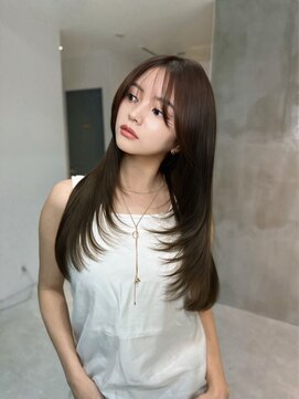 シェノン バイ アランスミシー 表参道(CHAINON by Alan smithee) 表参道/クラゲヘアー/オリーブグレー/小顔/ココアベージュ/渋谷