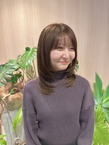 オン キャナルシティ博多前店(on)&nbsp;【哉汰】ショコラブラウン/育むカラー/レイヤーカット