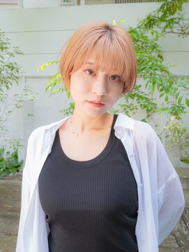 美容室イマジン(imagine) ハイトーンショート