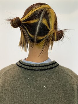 ペレ 原宿(PELE) 着物ヘア/大人ガーリー/ダークアッシュ/似合わせカット/原宿