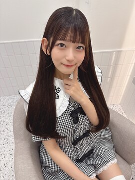 リルミー ミュエナ 大須 矢場町(Lilme myuena) 着物ヘア/ダークアッシュ/ミディアムレイヤーカット/名古屋