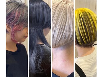 ヘアーリゾートガーデン 南林間店(Hair Resort Garden)の写真/SNSで話題のイルミナ/エヌドット、透け感のある外国人風カラーが叶う!個性に合わせたカラーをご提案◎