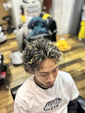 バーバーブロス(BAR BER bro's) 浦安/メンズパーマ/波巻きツイストスパイラル/ニュアンスパーマ