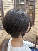 トータルビューティーサロン プリエ(prier)&nbsp;ノンジアミンカラー丸みショート