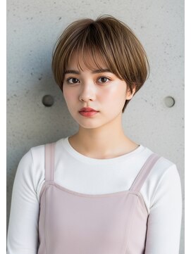プラグ ヘアーデザイン 大名店(PLUG hair design) *ショートボブ/ショートヘア/脱白髪染め/白髪ぼかし/髪質改善