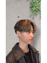 ヘアリゾートハピネス&nbsp;ハイライトセンターパート