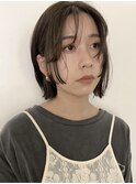 藤沢/レイヤーボブ/顔まわりカット/くびれボブ/切りっぱなし