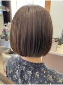 似合わせカット40代50代60代ショートボブくびれレイヤーボブ