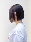 レイヤーボブ/ミルクティーベージュ/髪質改善/顔周り/立川