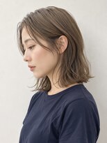 ヘイ 松本店(HEY)&nbsp;【HEY 松本】ゆるふわパーマ×ミディボブ×グレージュ