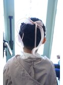 ＊入学式でリボンヘアセット＊【Repos 東大宮　東大宮駅】