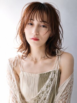 ザビー(THE B) 本八幡×アディクシーカラー×セミウェットなふんわりミディ