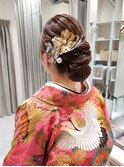 個性派和装ヘア