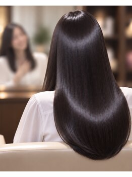 グロウズ(GROW’S)の写真/【大人の髪質改善】乾かすだけでツヤ髪に『忙しい大人女性のための』髪質改善トリートメント
