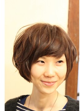 ケースワーク(CASE WORK) ふんわり☆ナチュラルショートボブ