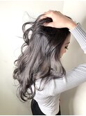 【横浜/Afinar】クールグレージュカラー×ロングレイヤー