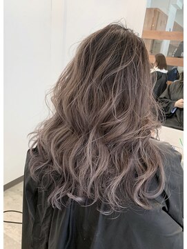 モアナ バイ ヘッドライト 武蔵小杉店(Moana by HEADLIGHT) Moana武蔵小杉#バレイヤージュ#ミルクティー#大人かわいい