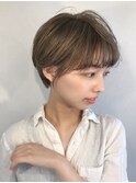 【wixy】久屋大通大人かわいいマッシュショートヘア